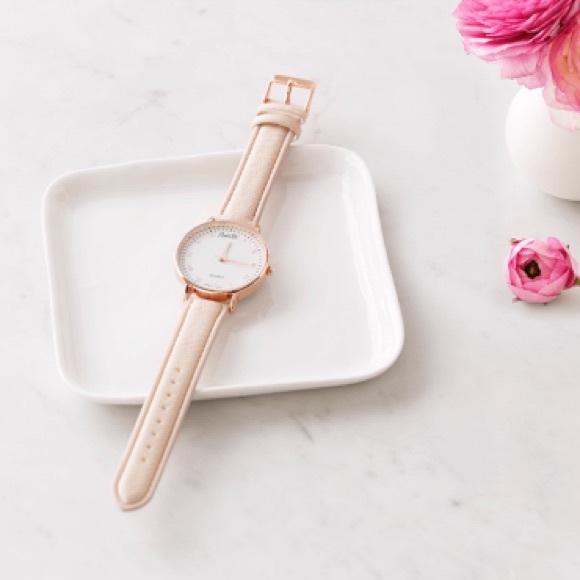 Nanette LePore Classic Rose Gold Watch - Picture 1 of 4